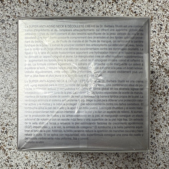 Dr. Barbara Sturm Super Anti-Aging Neck & Décolleté Cream 1.69 oz (50ML) SEALED - Picture 3 of 5